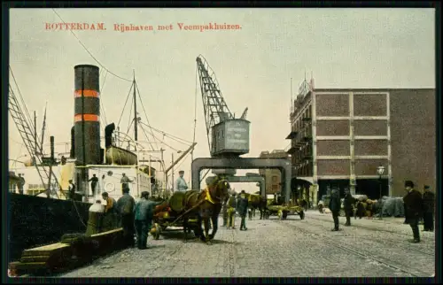 6x AK alte Ansichtskarten - Rotterdam Südholland Niederlande - Ansichten um 1910