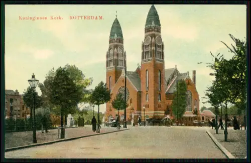 6x AK alte Ansichtskarten - Rotterdam Südholland Niederlande - Ansichten um 1910