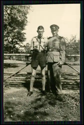 8x Foto - Soldat Wehrmacht mit Sohn Junge Pimpf und weitere ähnliche aus Nachlaß