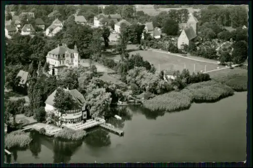 Foto AK - Luftbild Bad Zwischenahn i. O. Moorheilbad Ufergarten Fährhaus Kirche