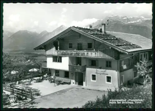 Reith b. Brixlegg Alpengasthof Pinzgerhof Panorama-Terrasse Tiroler Alpenkulisse