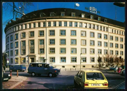 AK Berlin RIAS Funkhaus - Kufsteiner Straße Rundfunk Gebäude Schöneberg