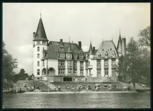 Foto AK - Klink Waren Müritz Schloss Klink FDGB Erholungsheim Seeblick DDR Karte