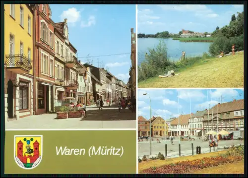 AK - Waren Müritz - Altstadt Markt Boulevard uvm. - in Mecklenburg Vorpommern