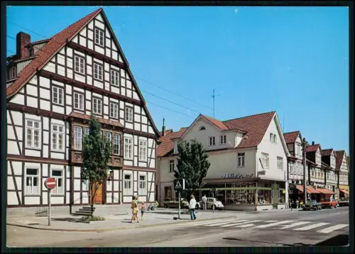 2x AK - Burgdorf Niedersachsen - Rathaus Marktstraße Fachwerk Altstadt Stadtbild