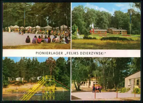 AK - Pionierlager Feliks Dzierzynski Bad Saarow Pieskow - Strand Badeanlage See