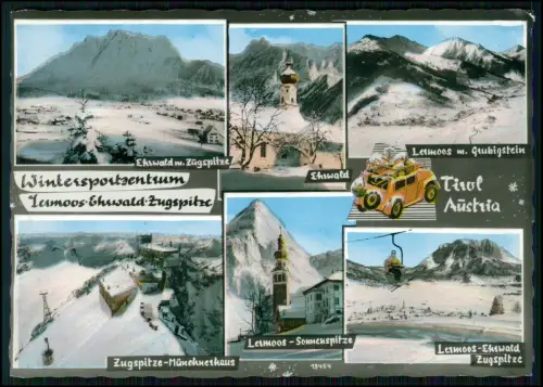 AK - Wintersportzentrum Leermoos Ehrwald Zugspitze - Ansichten Zugspitzregion