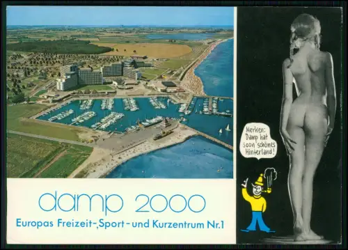 AK - Damp 2000 Ostseebad Yachthafen - Luftbild des Sportzentrum Hotelanlage