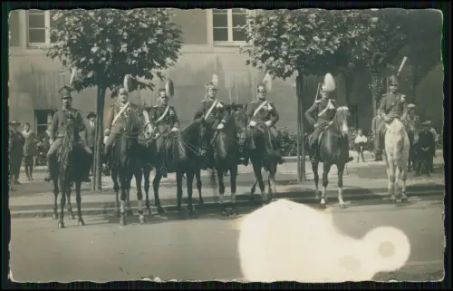 5x Foto AK - 1. WK - deutsche Soldaten mit Pferde - Westfront u.a. Feldpost
