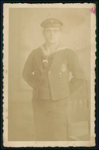 5x Foto AK - 1. WK - deutsche Soldaten - Portrait Einzelaufnahmen - Feldpost