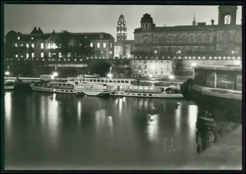 12x AK - Dresden Elbe Schiffsanlegestelle - Dampfer Wilhelm Pieck und andere DD