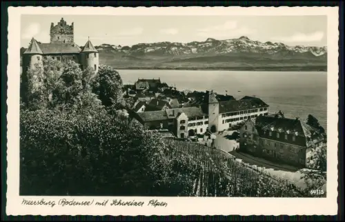 16x Foto und AK - Bodensee Meersburg Insel Mainau - Hafen Schloss Botanik - u.a.