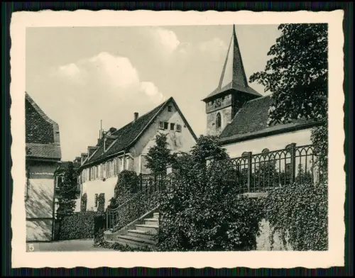 10x alte Fotos - Bad König im Odenwald - Ortsansichten Gebäude u.a. - 1930er