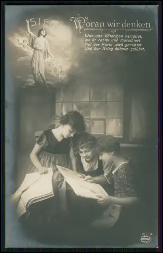 5x AK Künstler - 1.WK von Liesborn Wadersloh an Soldat - Westfront 1916 in Liebe