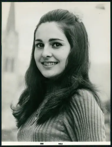 Foto 24x18cm - Paola Felix Schweizer Schlagersängerin - auch Paola Del Medico