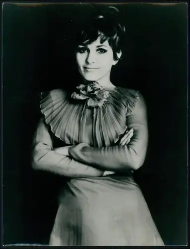 Pressefoto 24x18cm - Stockholm Siw Malmkvist Sängerin Portrait Metronome Records