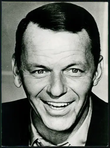 24x18cm - Pressefoto US-amerikanischen - Sänger und Schauspieler - Frank Sinatra