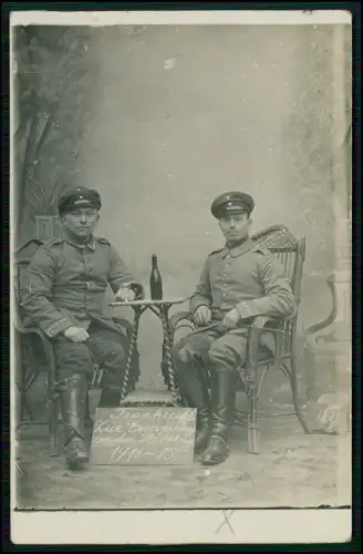 5x Foto u. AK 1.WK - Soldaten auch Feldpost von Herne Ruhrgebiet 1915 gelaufen