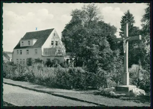 AK Bad Westernkotten Erwitte - im Kr. Soest - Mütterheim - Jesus Kreuz am Weg