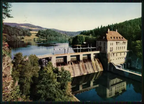AK - Wasserkraftwerk am Höllensteinsee am Schwarzen Regen Viechtach Bad Kötzting