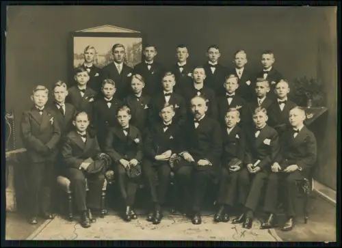 6x Foto - Clausthal Zellerfeld - Konfirmation u.a. Motive Schülergruppen 1930er