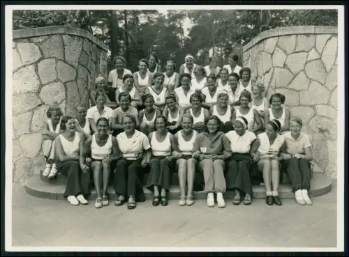 2x Presse Foto Gerhard Riebicke 17x13 Berlin Damen Sport Olympische Sommerspiele