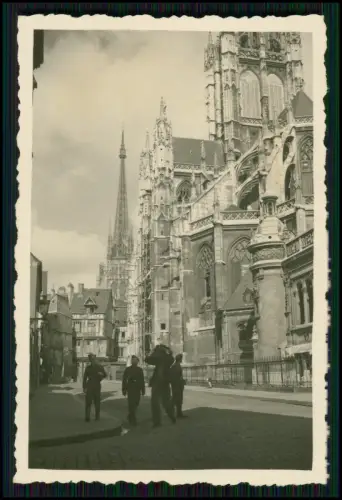 14x Foto - Soldaten Wehrmacht - in Paris Rouen Bordeaux Kriegszerstörung 1940-41