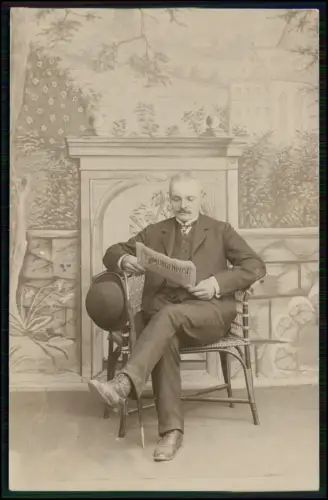 AK - L. Thalacker, Hofphotograph Friedrichroda - Mann Zeitung Morgenpost 1911