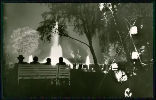 Foto AK - Parklichter ein jährliches Event im Kurpark Bad Oeynhausen bei Nacht