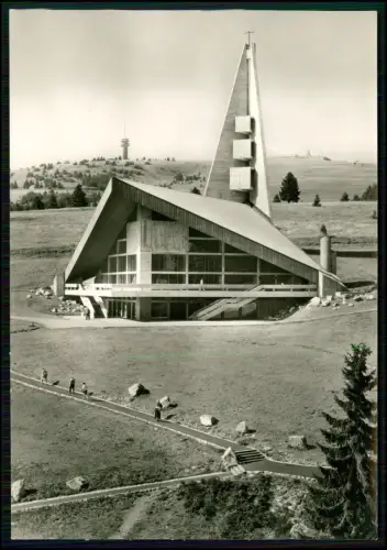 Echt Foto AK  katholische Pfarrkirche Verklärung Christi Feldberg im Schwarzwald