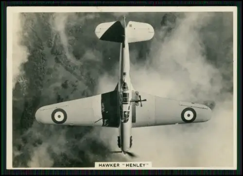 Hawker Henley Britischer Zweisitzer Rolls-Royce-Motor Bomber Zielschleppflugzeug