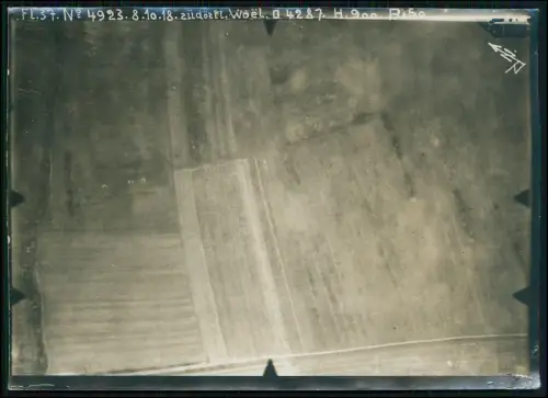 Foto 18x13 Luftbild - Fl.37 Fliegerabtei. Woël Étain bei Verdun Grand Est Meuse