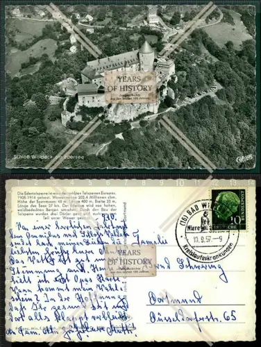 Orig. AK Schloss Waldeck am Edersee  