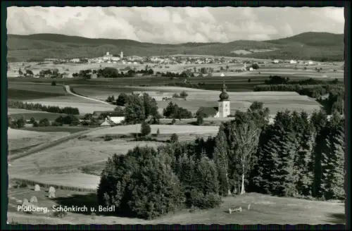 7x Foto AK - Plößberg Bläisberch Schönkirch Beidl Oberpfalz - Dorf Kirche Häuser
