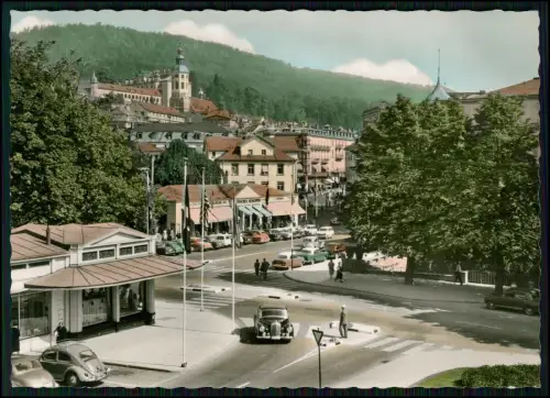 5x AK - Baden Baden - Stadtansicht Mercedes Oldtimer Autos - und andere Motive