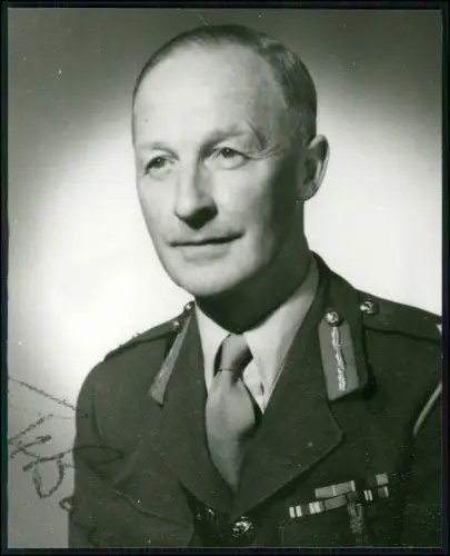 Foto 18x15cm - Porträt Sir Kenneth Anderson britische Armee Tunesienfeldzug 1943
