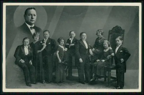 AK - Willy Heep - Liliputaner Künstler Truppe - Gruppenaufnahme mit Darstellern