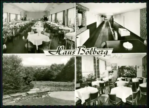 Echt Foto AK - 5811 Esborn - Haus Böllberg Wetter Ruhr - Gasthof Kegelbahn uvm.