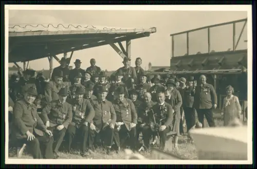 AK Schützenverein Düsseldorf Oberkassel - Foto Willy Höltgen Stempel u. r. 1937