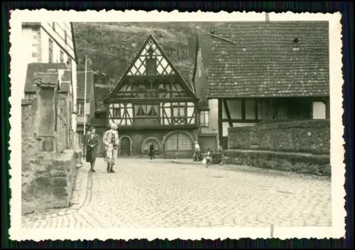 4x Foto - Kaysersberg im Elsass – Fachwerkhaus Maison Herzer nahe Pont Fortifié