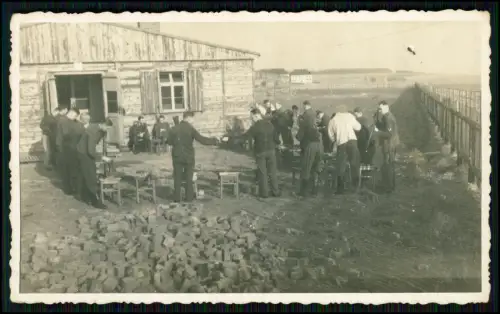 8x Foto - Wehrmacht Soldaten bei Schießübung auf Schießplatz - diverse Ansichten