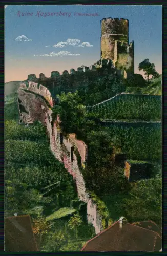 AK 1. WK - Kaysersberg Haut Rhin - 33 Div. I.R. Rgt. 67 MG - Feldpost 03. 1917.