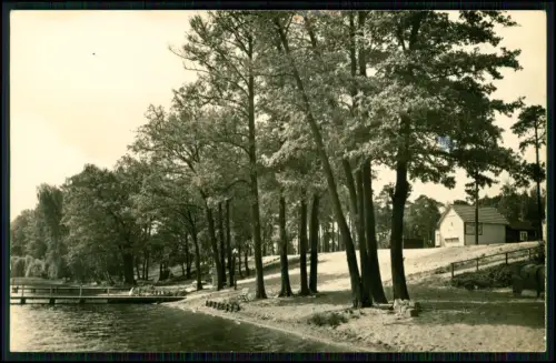 Echt Foto AK - Klausdorf b. Stralsund - Landpoststempel über Zossen DDR gelaufen