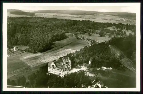 Foto AK - Bad Salzhausen Luftbild - Ernst Ludwig Heim - Kaufmanns Erholungsheime