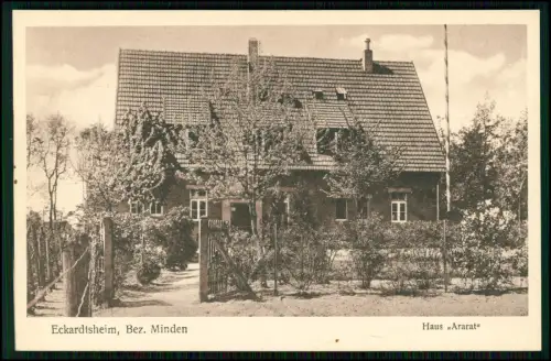 AK - Bielefeld Eckardtsheim – Haus Ararat – diakonisches Gebäude Bethel um 1920