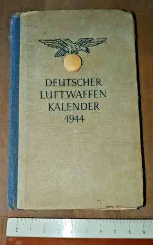 Deutscher Luftwaffen Kalender 1944 - Hermann Adler - Halbleinen 5. Auflage