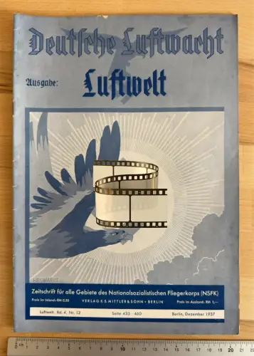 Deutsche Luftwacht - Luftwelt Bd. 4 Nr.12 - Seite 433–460 - Berlin Dezember 1937