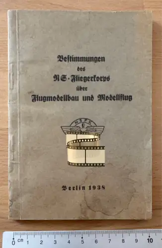Heft - Bestimmungen Fliegerkorps über Flugmodellbau und Modellflug 1938 - 48 S.
