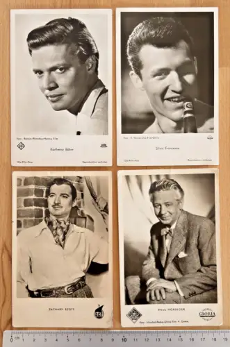 Film Porträt - Karlheinz Böhm - Silvio Francesco - Zachary Scott - Paul Hörbiger