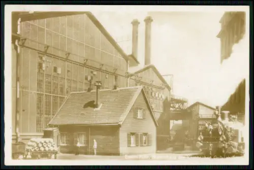 Echt Foto AK - Essen - Krupp Werk Lokomotive Werksbahn - Gussstahlfabrik 1930er